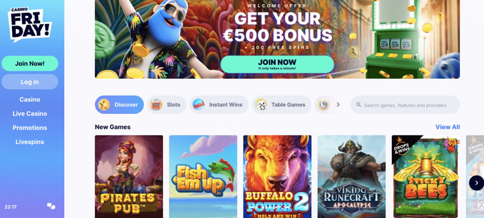 365 casino login